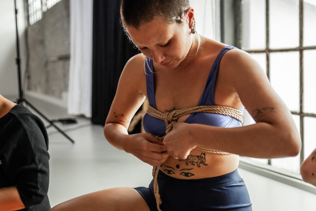 Solo Rope Play – Freestyle and Flow – Self-Tying Session