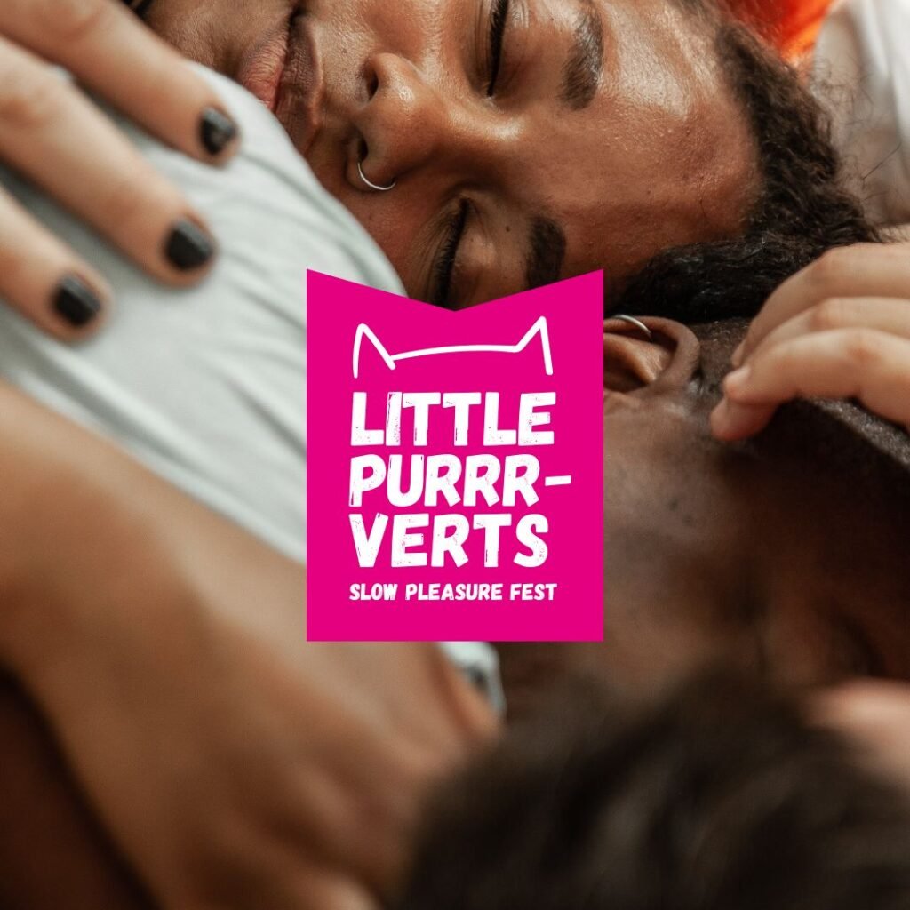 Little Purrverts Slow Pleasure Fest event graphic.